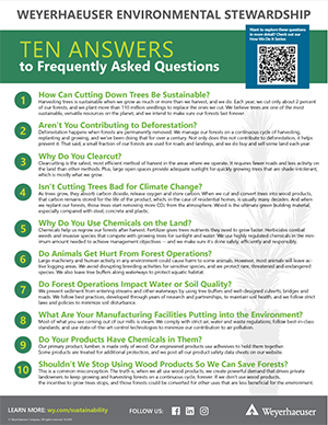 Environmental Stewardship Frequently Asked Questions Environmental Stewardship Frequently Asked Questions
